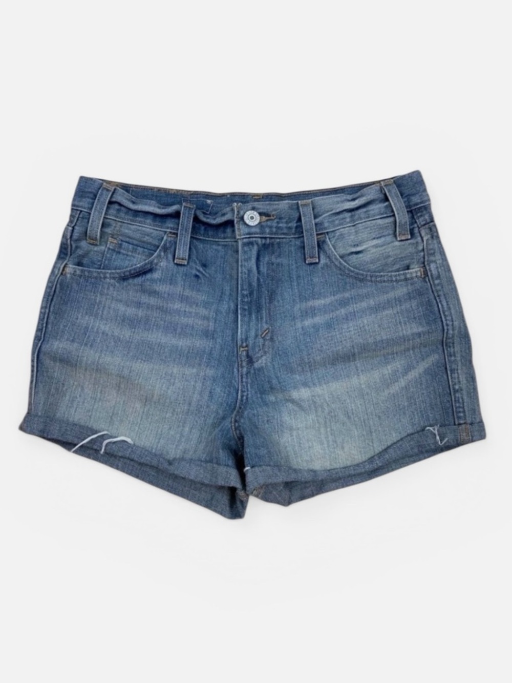 Levi’s denim distressed jean shorts size 26